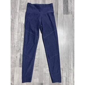 JoyLab High Waisted Leggings Women Blue Heathered XS Athleisure Yoga Pants